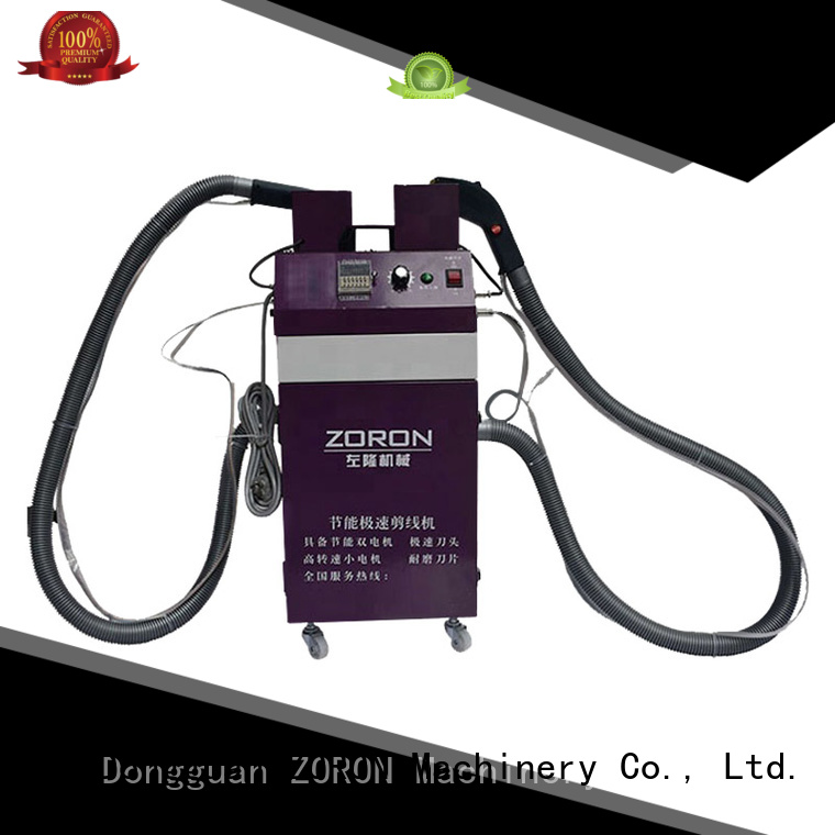 ZORON Machinery thread cutting machine company for cloth