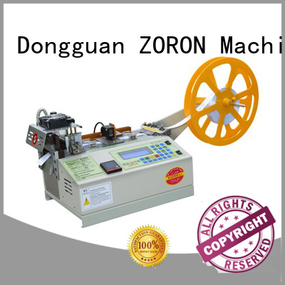 ZORON Machinery Computer control computerized webbing cutting machine Computer control Mini
