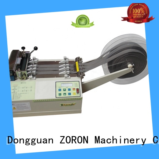 ZORON Machinery wholesale automatic cutting machine with cooling fan for elastic with words