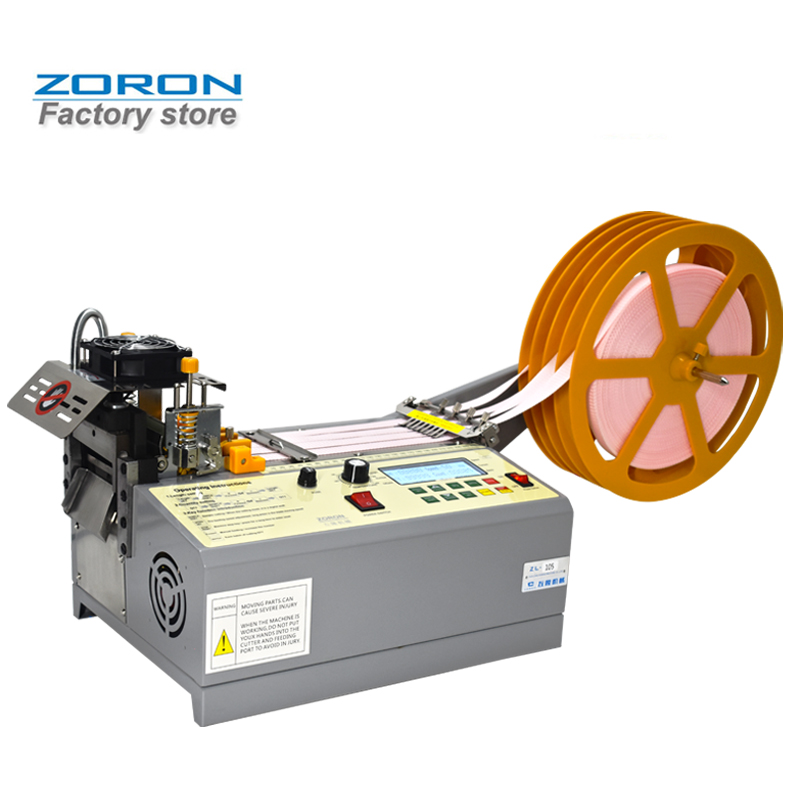 Automation webbing ribbon cutting machine Hot knife