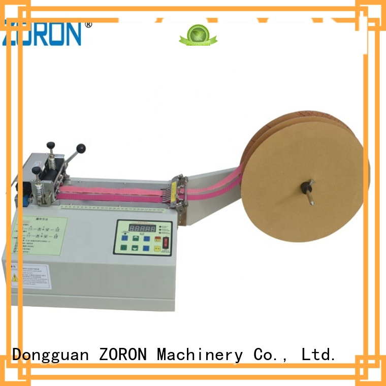 ZORON Machinery wholesale automated velcro cutting machine supply for cloth