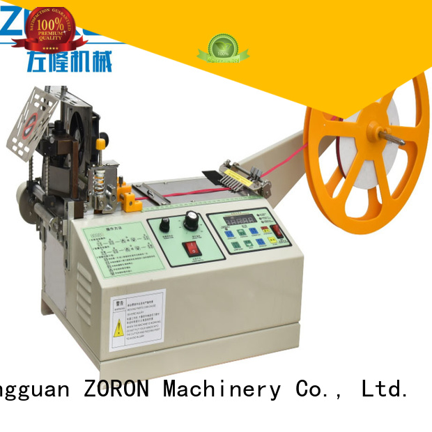 automatic elastic care automatic ribbon cutting machine supply for elastic with words