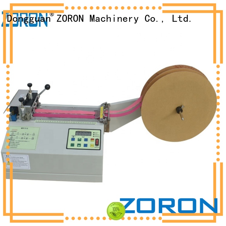 ZORON Machinery automatic cutting machine with knife for cloth