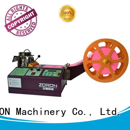 high quality automatic fabric cutting machine with electronic sensor for elastic with words