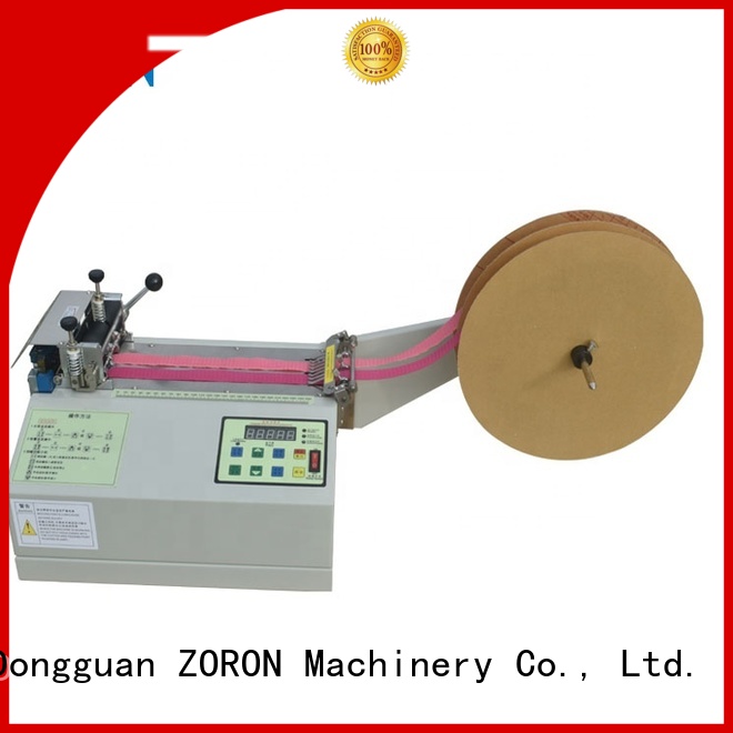 ZORON Machinery automatic fabric cutting machine factory for card label