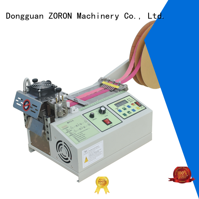 ZORON Machinery automatic fabric cutting machine factory for elastic with words