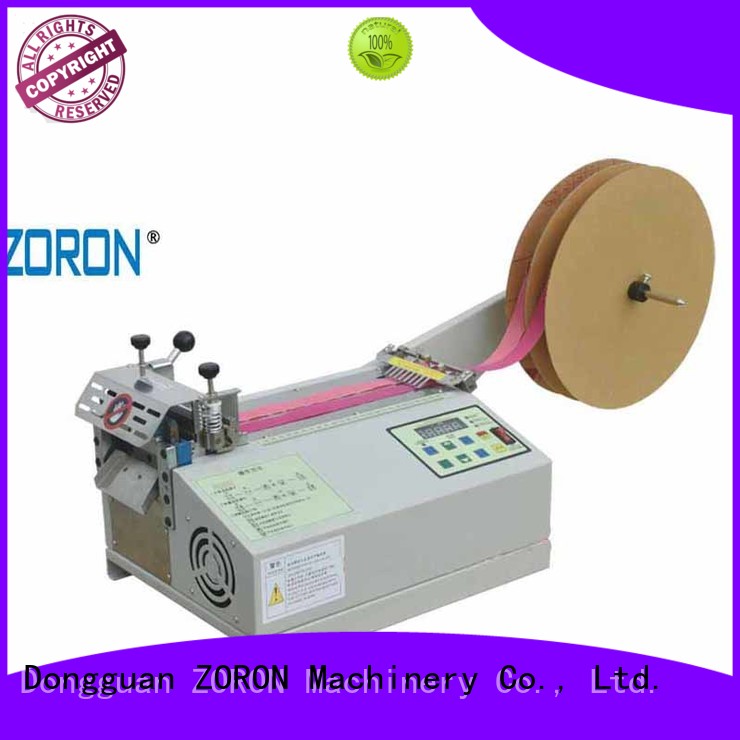 latest automated velcro cutting machine company for elastic with words